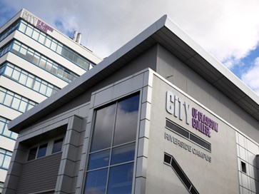Power project for City of Glasgow College education building