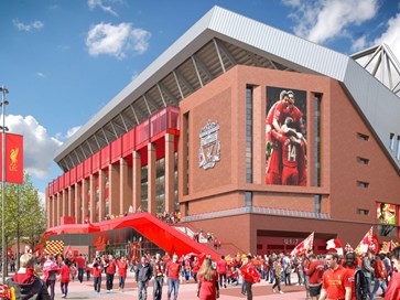 Power project at Anfield Stadium